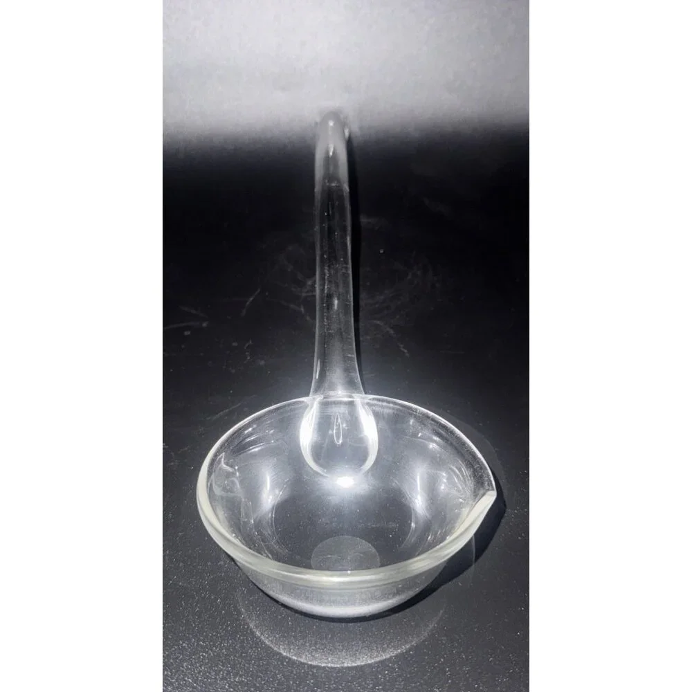 Crystal Clear Glass Punch Bowl Ladle - Picture 4 of 4
